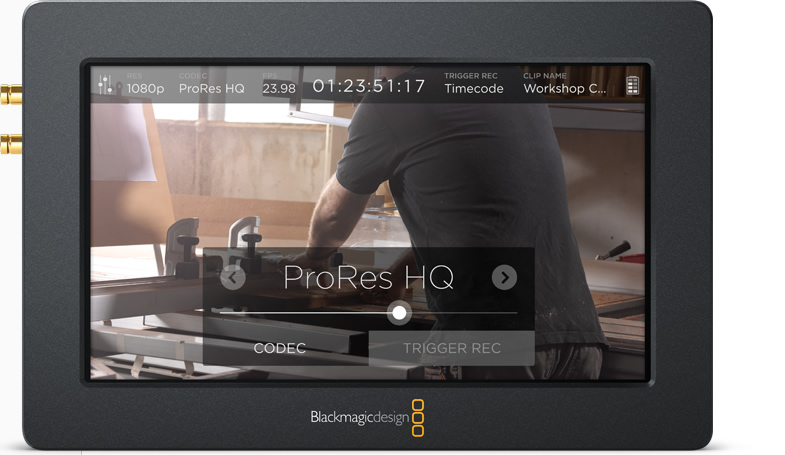 تحديث مميز لشاشة Blackmagic’s Video Assist